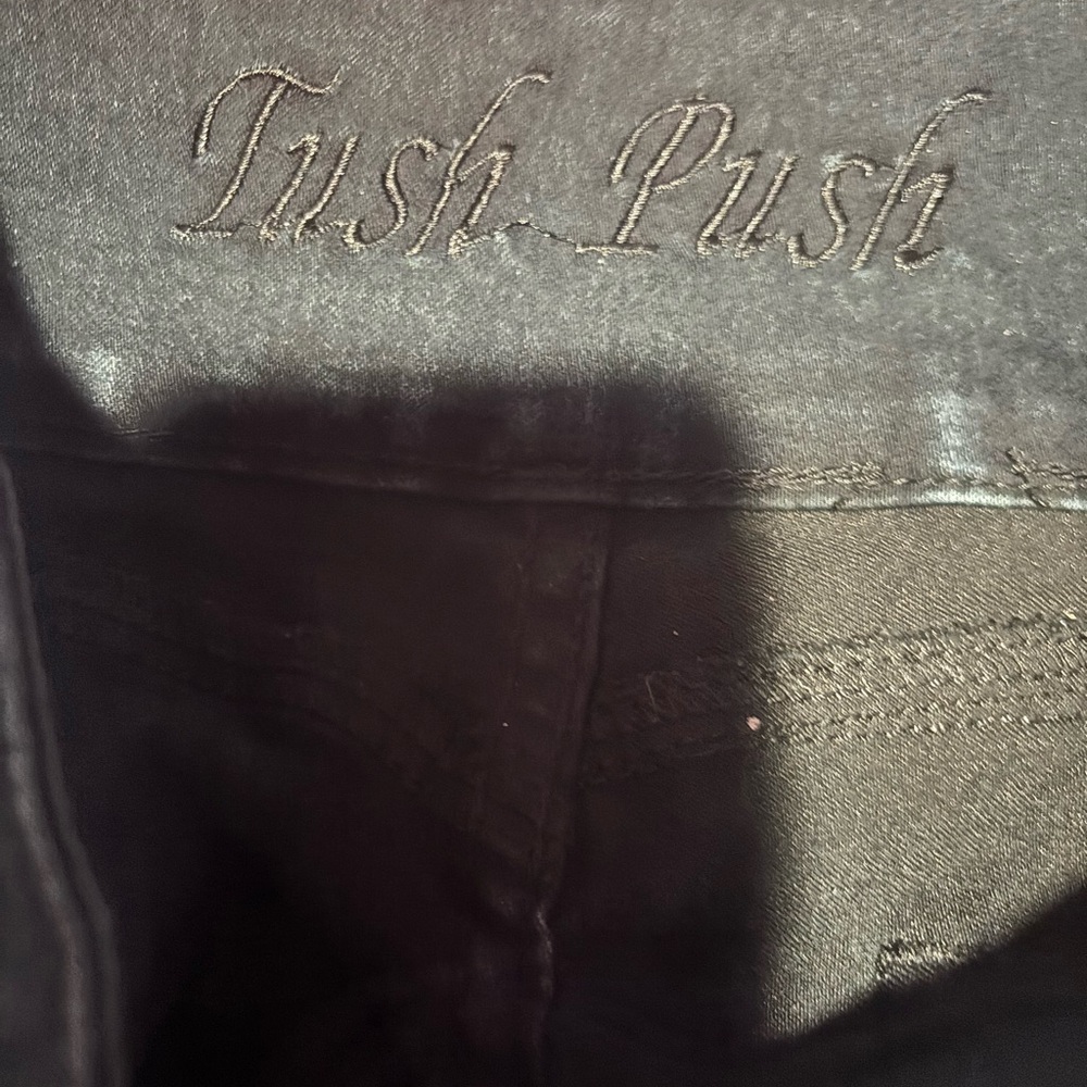 NWOT Colombian tush push navy Jeans 11 - Picture 5 of 6